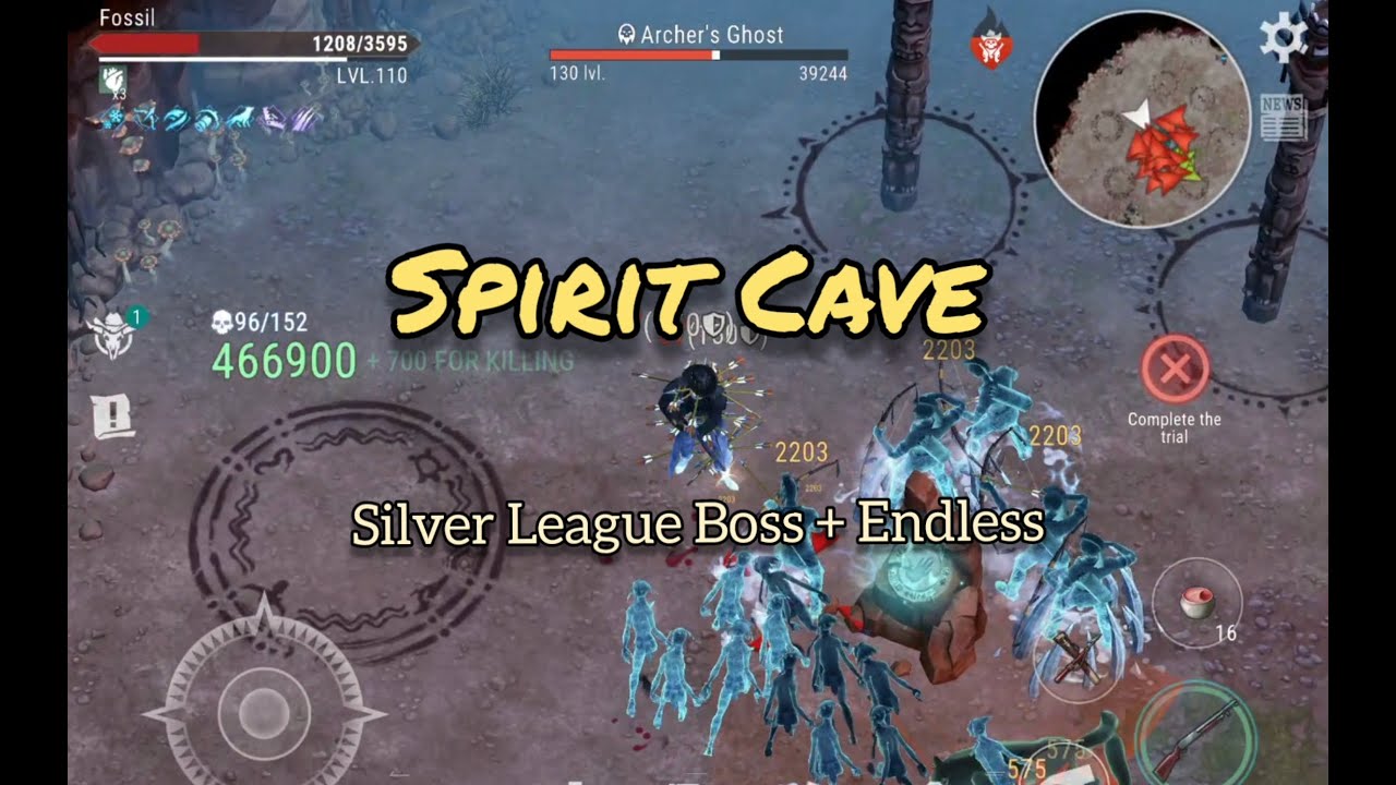 Westland Survival Spirit Cave Silver League Dze-dze-bon-da Boss + Endless wave (2025 Gameplay)