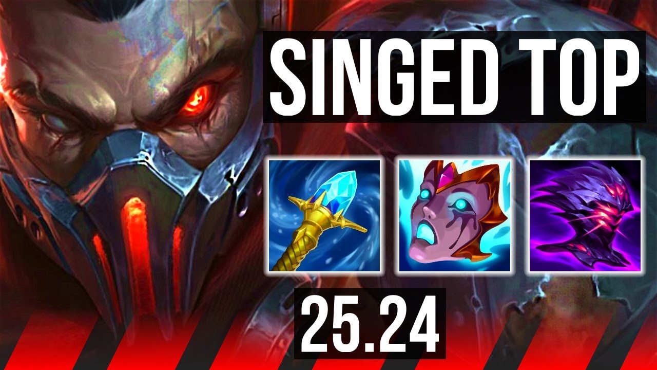 SINGED vs MORDEKAISER (TOP) | EUW Diamond | 25.24