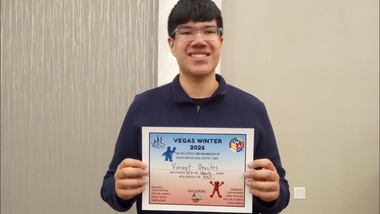 4.47 Winning Skewb Average | Vegas Winter 2026
