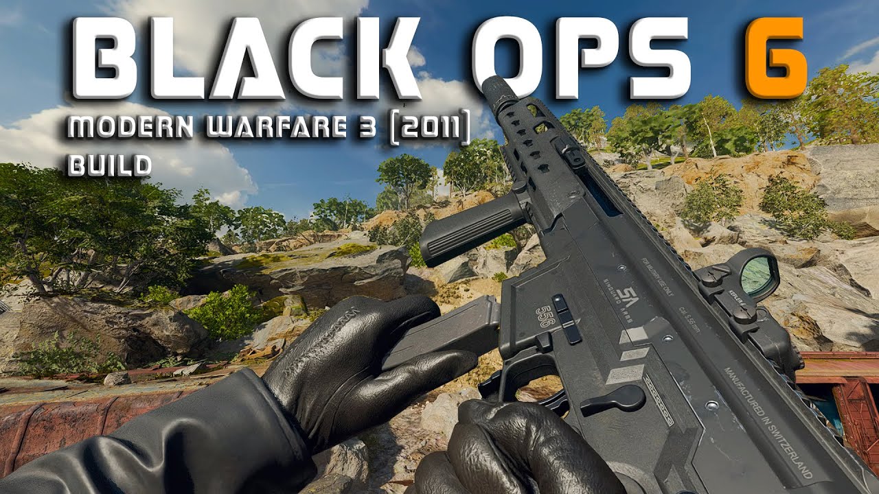 CALL OF DUTY BLACK OPS 6 : MODERN WARFARE 3 2011 BUILD SHOWCASE 4K