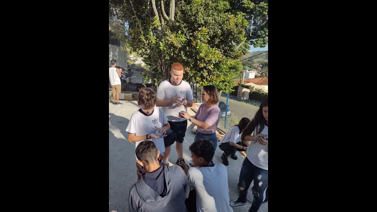 Projeto de P&aacute;scoa com ao alunos da PEI Noedir Mazzini