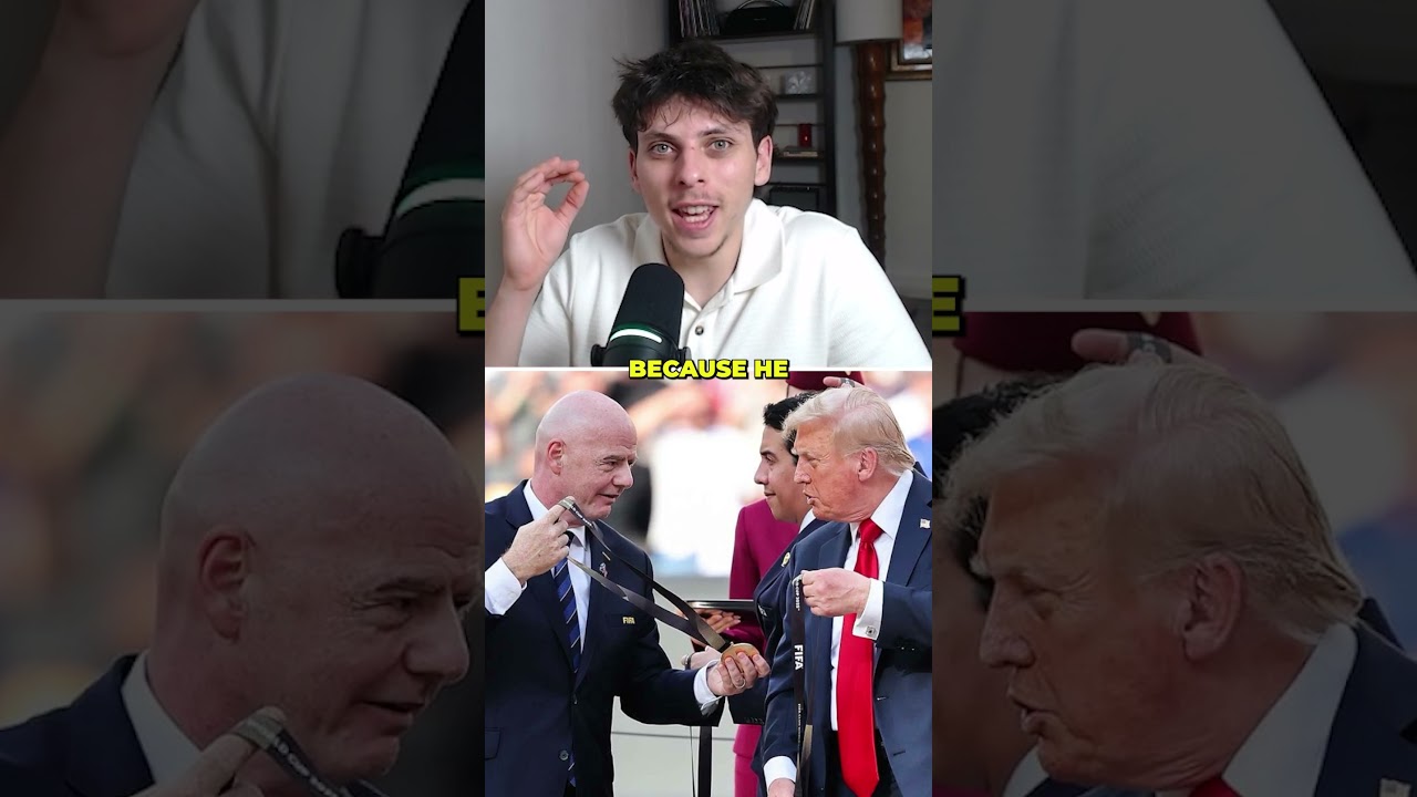 Trump stole a Club World Cup medal....