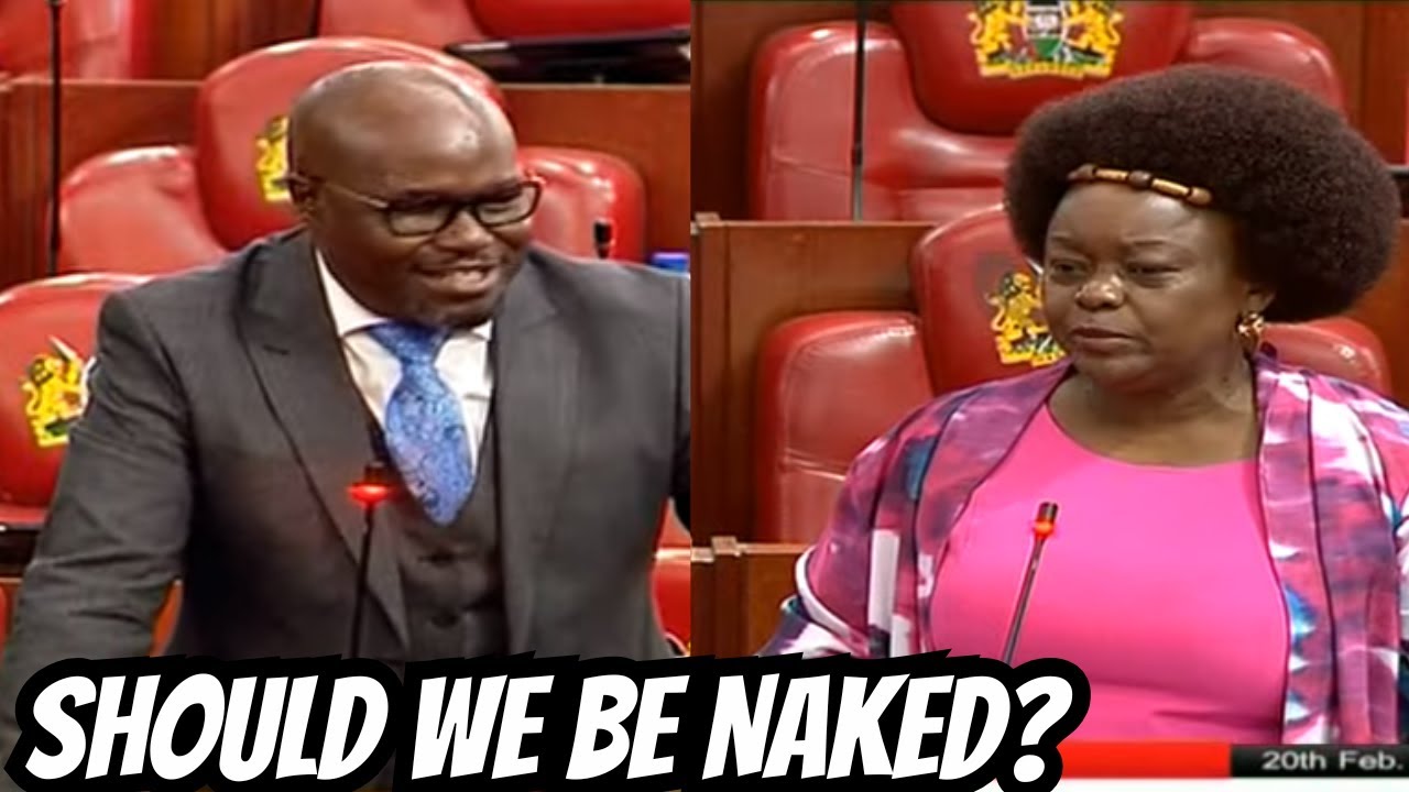 'Our ladies are naked,' MP Millie Odhiambo Clashes with MP Ngeno in Parliament Over Culture Bill!