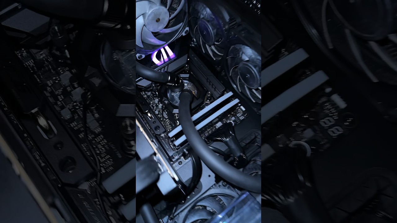 Removing an Air bubble from my CPU Waterblock in my PC