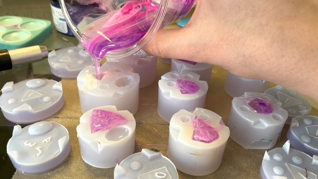 Dice Cap Molds- No pressure pot required!