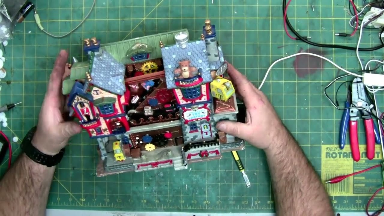 Lemax Tinkertown Toy Factory Repair