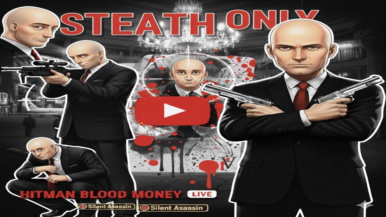 🔥 SILENT ASSASSIN FULL GAME 🔥 | Hitman: Blood Money LIVE (Commentary)