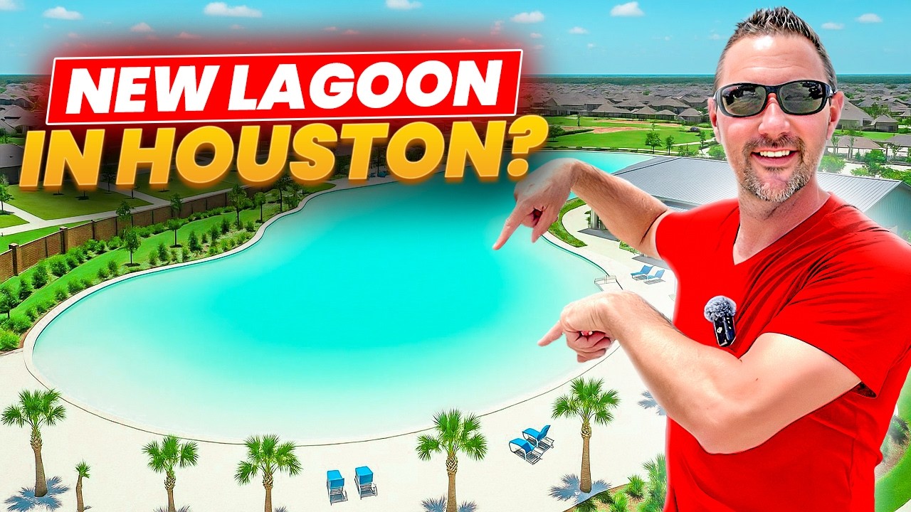 NEW LAGOON in Houston?! (And Affordable Luxury Homes!)
