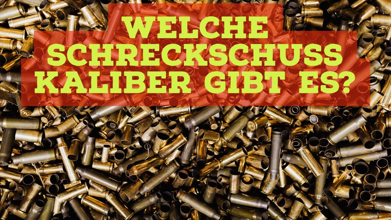 Welche Schreckschuss Kaliber gibt es? 6mm, 8mm, 9mm, .45 Unterschiede
