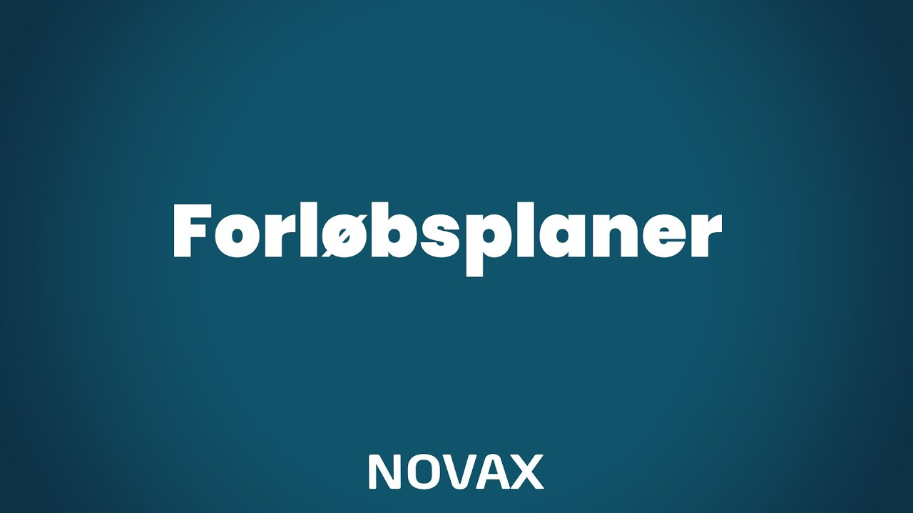 Webinar - Forløbsplaner