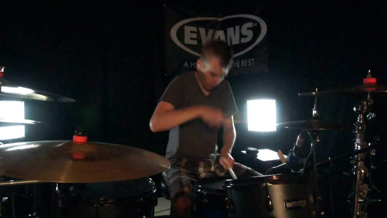 Skillet - Salvation - Drum Cover - Brooks (feat. Jen Ledger of Skillet)