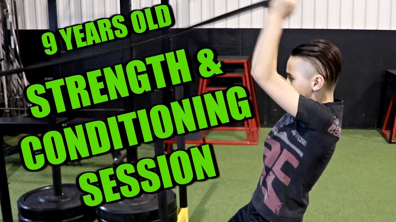 9 Year Old Alex The Prodigy | Fitness & Martial Arts Phenom | Strength & Conditioning Session |