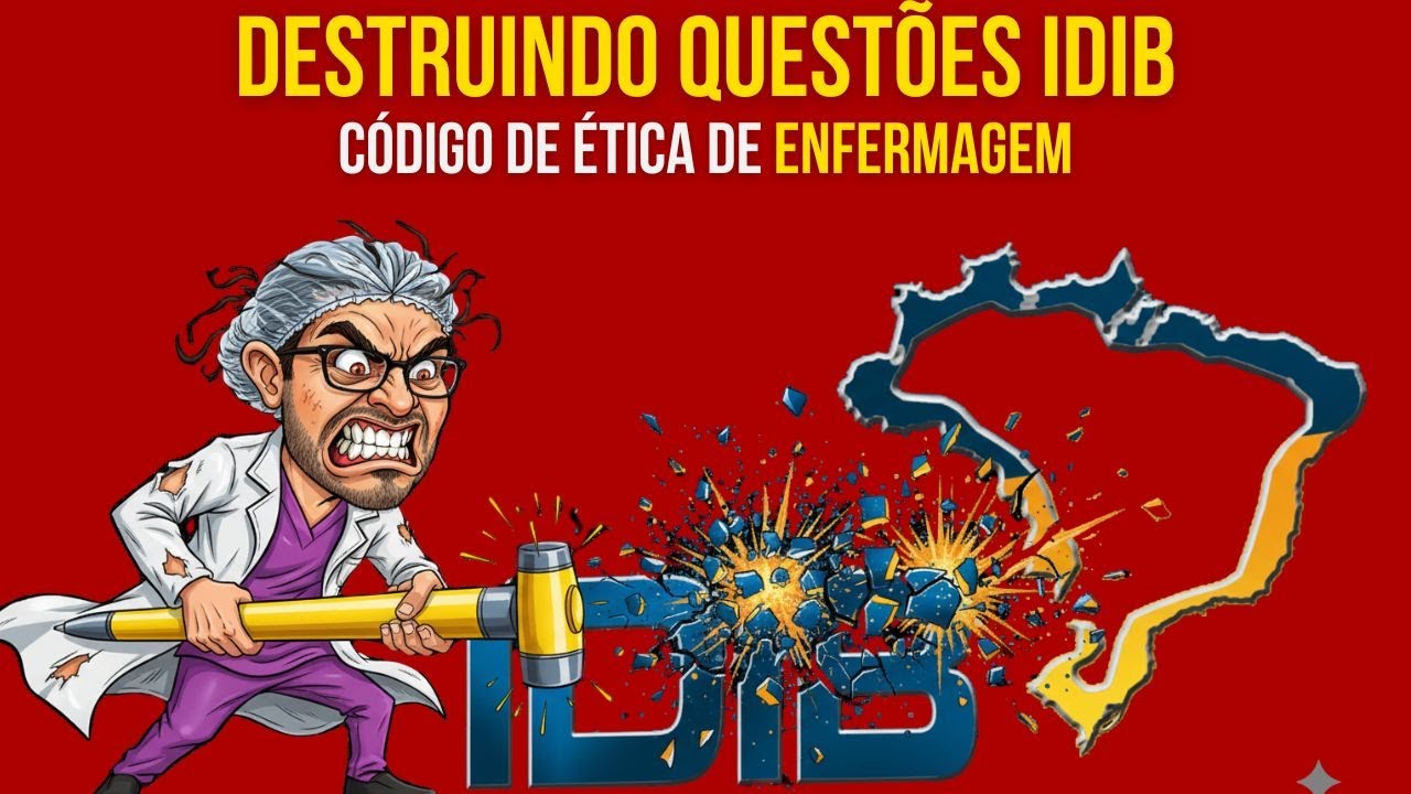 QUESTÃO IDIB DE ENFERMAGEM | Código de Ética - Imperícia, negligência e imprudência