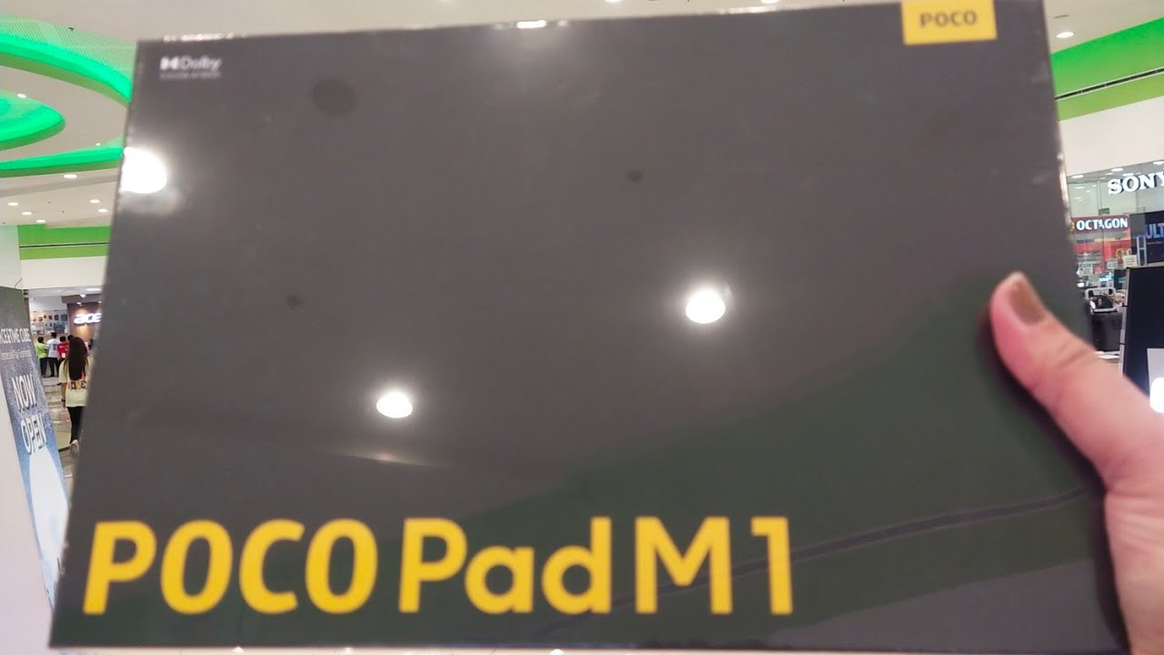 UNBOXING POCO PAD M1 || SHA TAPNIO 
