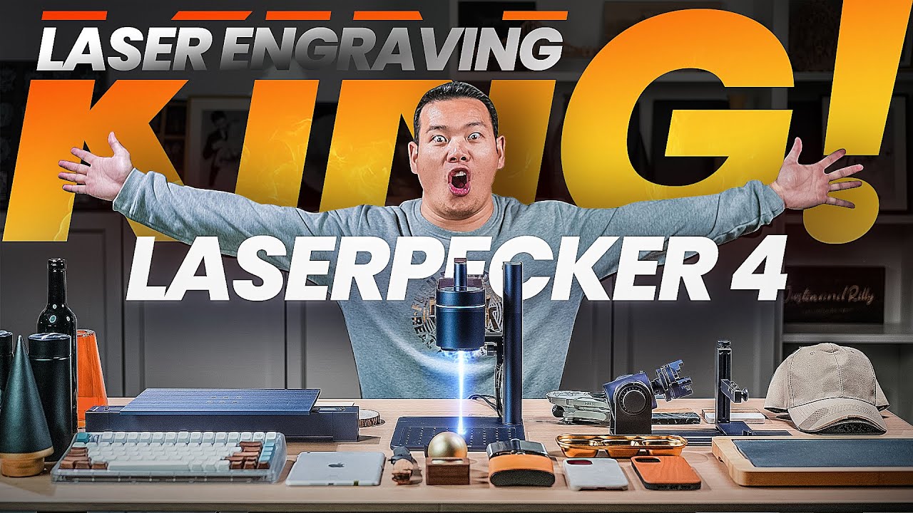 Обзор LaserPecker LP4: первый в мире двухлазерный гравер — это ЧУДО!