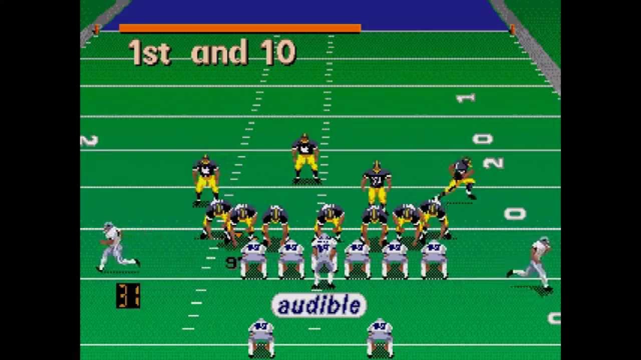 Madden NFL 97 ... (Sega Genesis) 60fps Gameplay