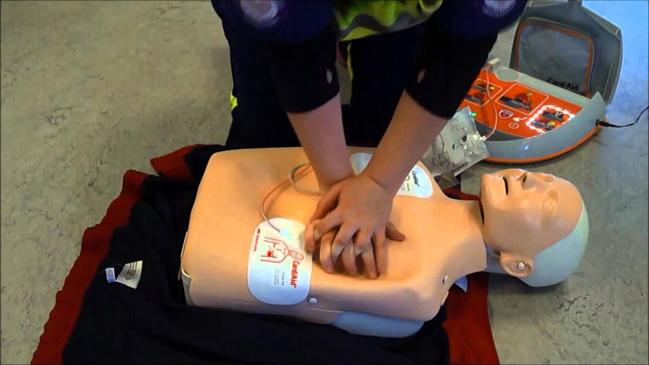 HLR AED uden stød bar