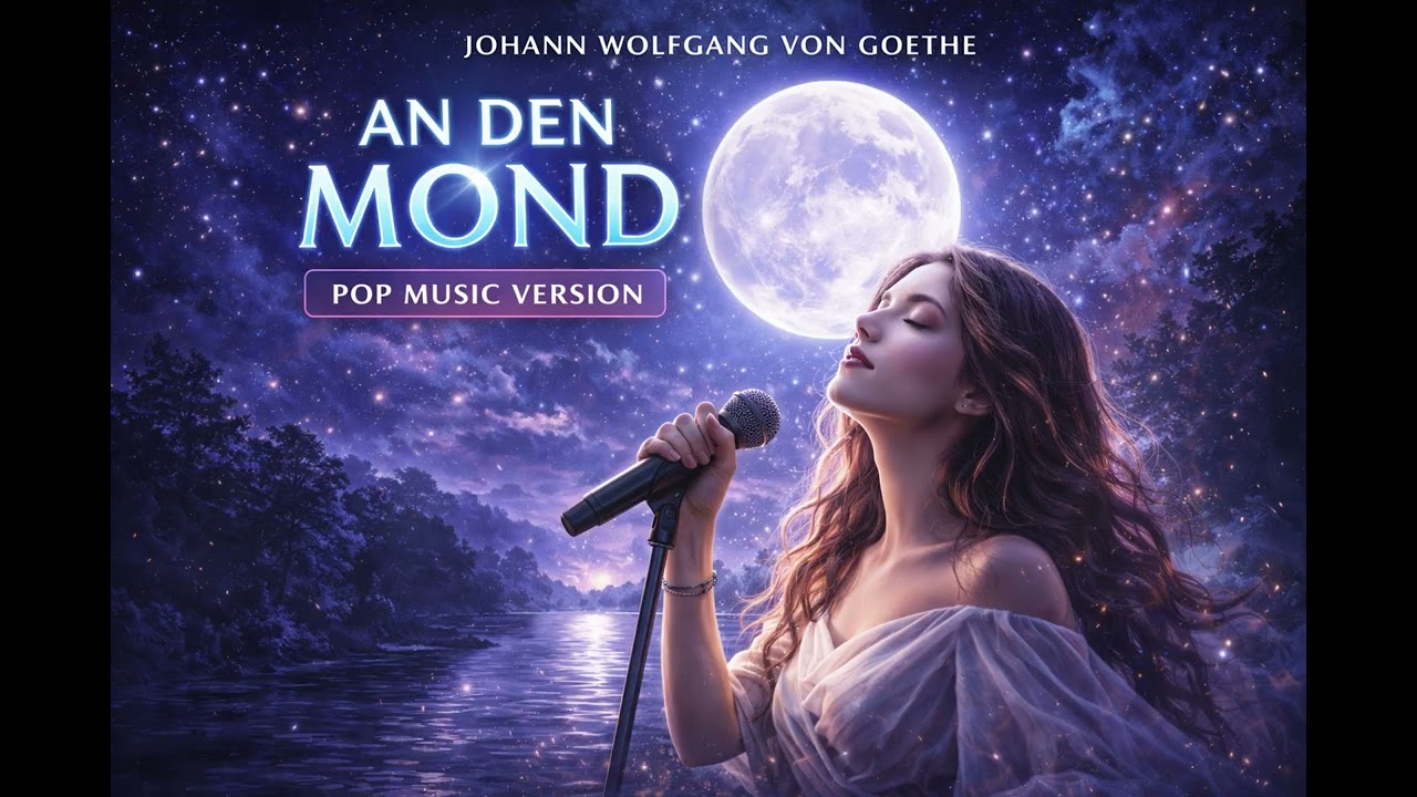 “She Sings to the Moon 🌙 | Goethe’s ‘An den Mond’ Reinvented as a Pop Ballad 💫”
