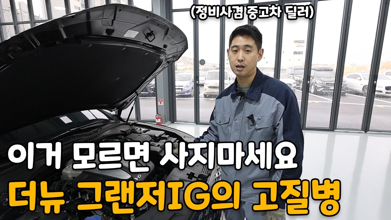 중고차 판매량 1위 더 뉴 그랜저ig 고질병