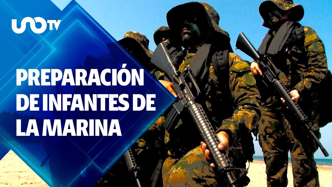Formación y entrenamiento de los infantes de la Marina