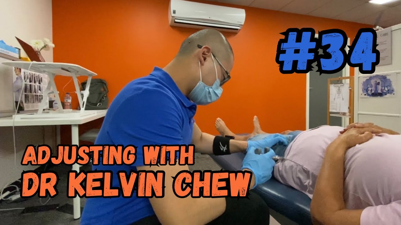 Adjusting with Dr Kelvin Chew #34 - Chiropractor Adelaide Chiropractic Enhances Range of Movement
