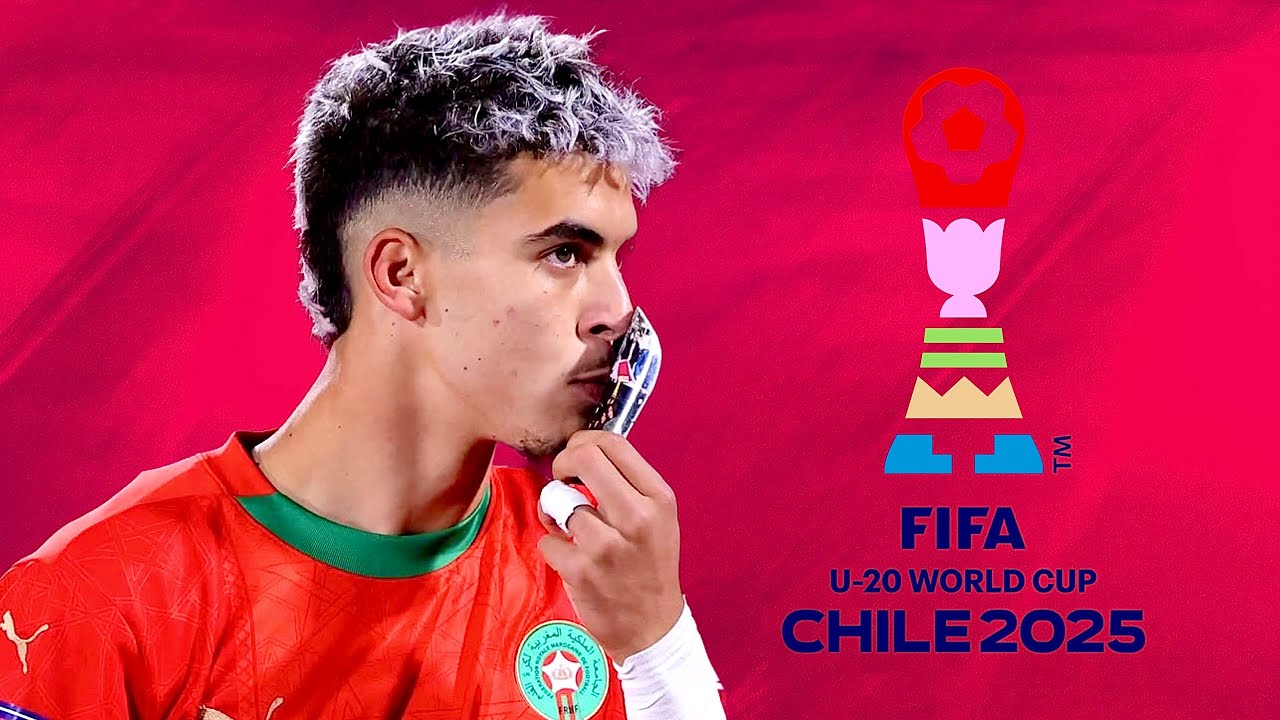 Yassir Zabiri - Goals & Skills • 2025 U20 World Cup | Morocco 🇲🇦