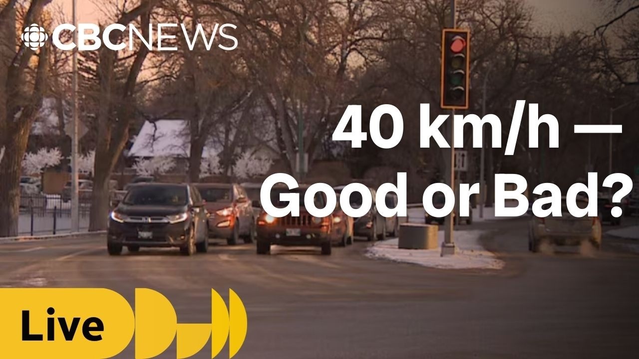 Do you think Winnipeg should lower the residential speed limit to 40 km/h? | Radio Noon Call In