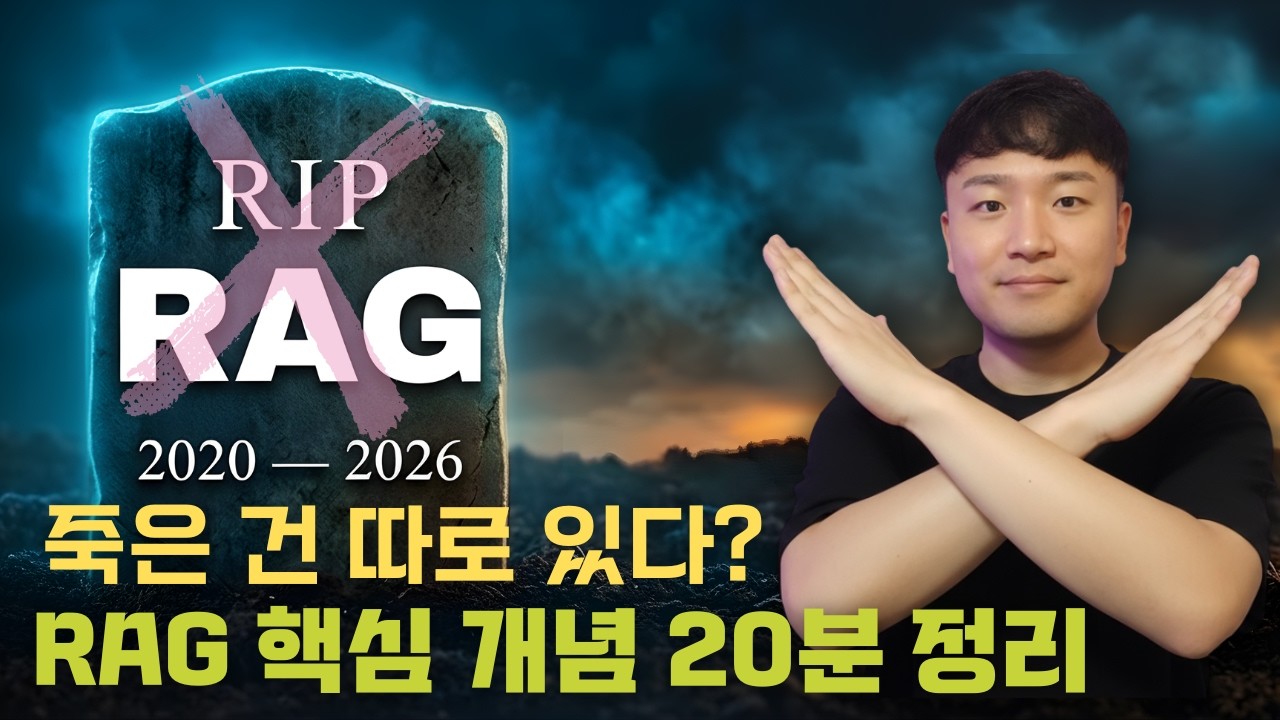 초보자들을 위한 RAG 개념 20분 마스터클래스 (3년 RAG 프로젝트 압축 경험을 곁들인)