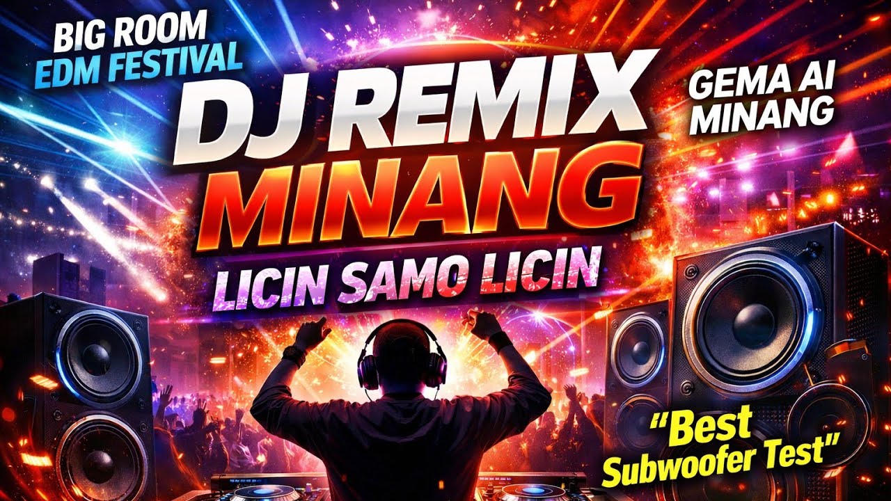 LICIN SAMO LICIN🔥DJ MINANG REMIX DENDANG MINANG POPULER TERBARU 2026🔥🔊BASS+💥BASILONJAK💥 #djsanakden 