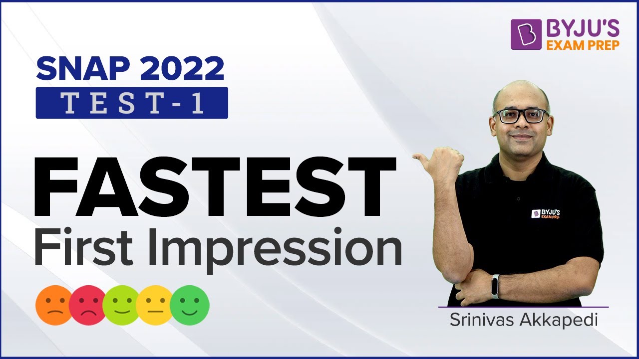 SNAP 2022 Test 1 First Impression | SNAP Exam Review, Exam Pattern, Difficulty Level & Good Attempt