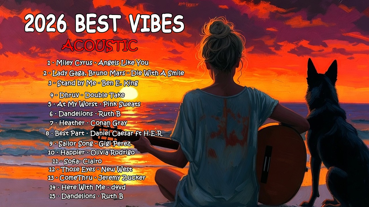 Acoustic Love Songs 2026 🎵 Best New Relaxing Acoustic Guitar Music Playlist