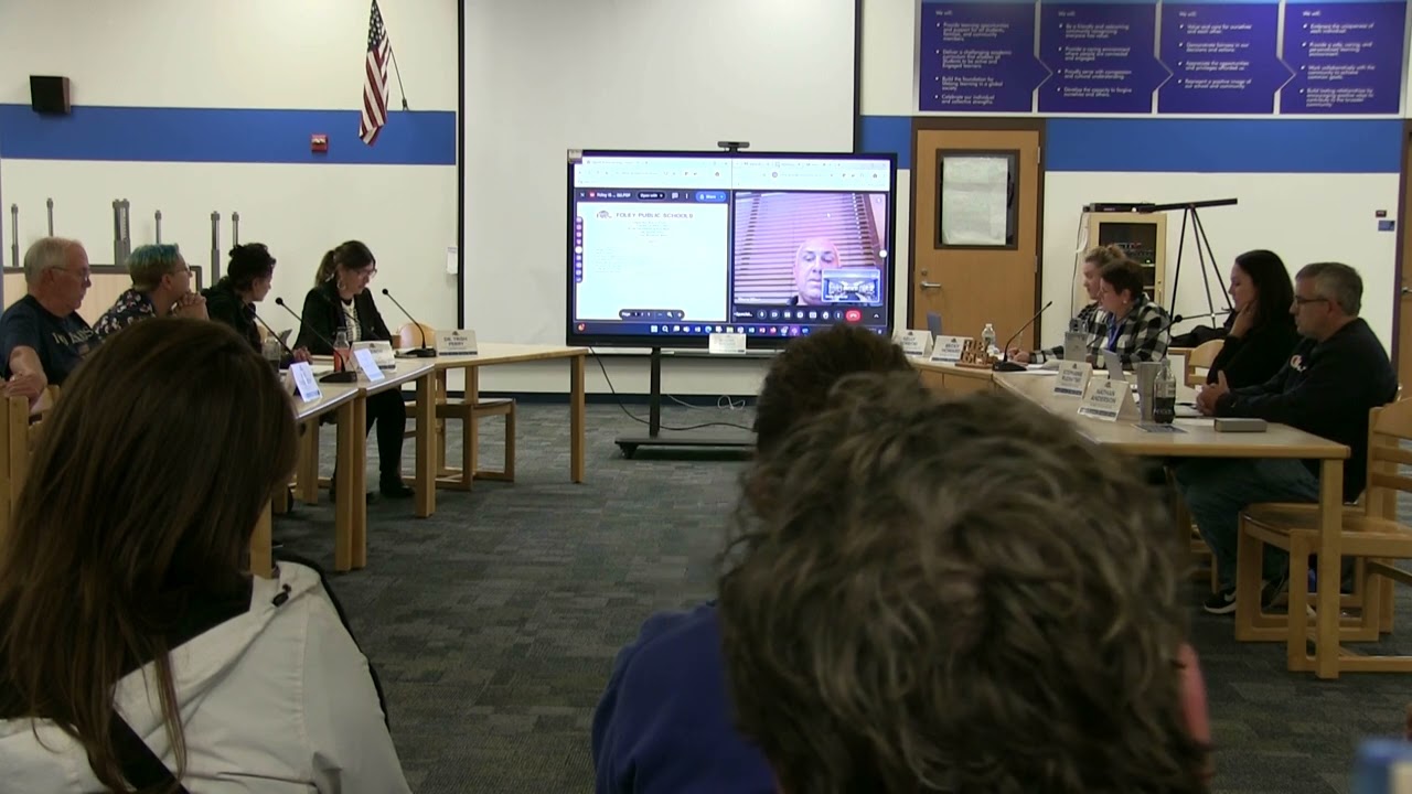 Foley Public Schools Board Meeting 10/08/2024