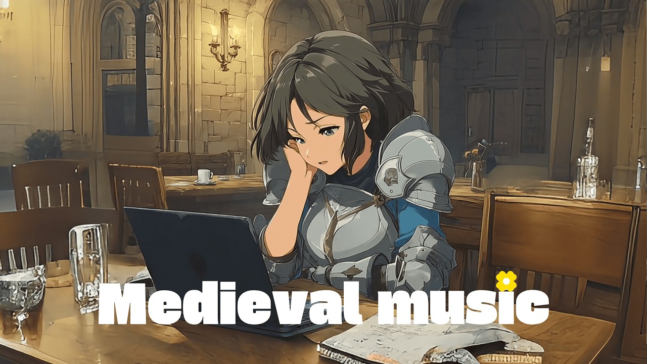 😡Stressed out about coding in a medieval library