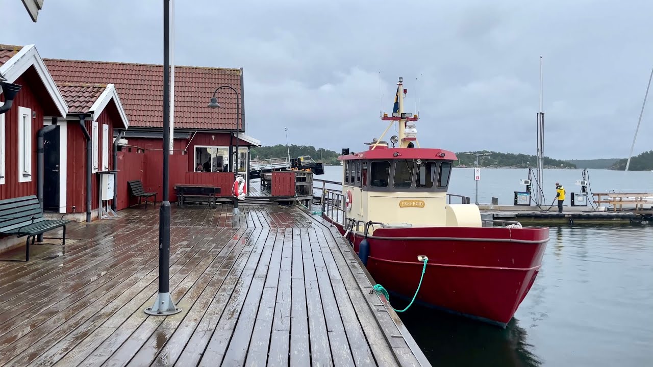 Stockholm Walks: Dalar&ouml;. Sea side town & summer paradise of many Stockholmers. 4K, random guiding