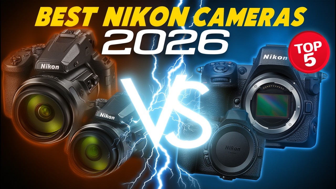 Топ-5 лучших фотоаппаратов Nikon 2026 года — не ошибитесь при покупке!