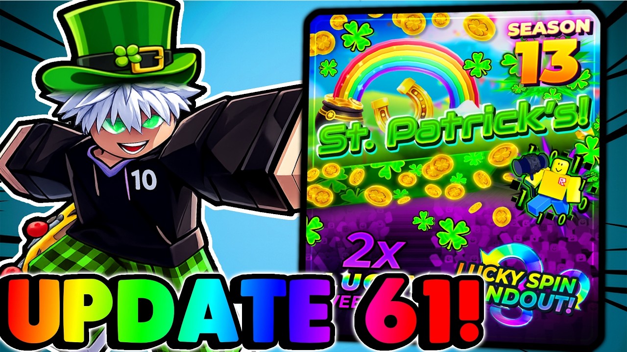 CHEGOU A SEASON 13 NO VOLLEYBALL LEGENDS! A NOVA UPDATE 61 DE SÃO PATRICIO!!(RUMO AO PRO)