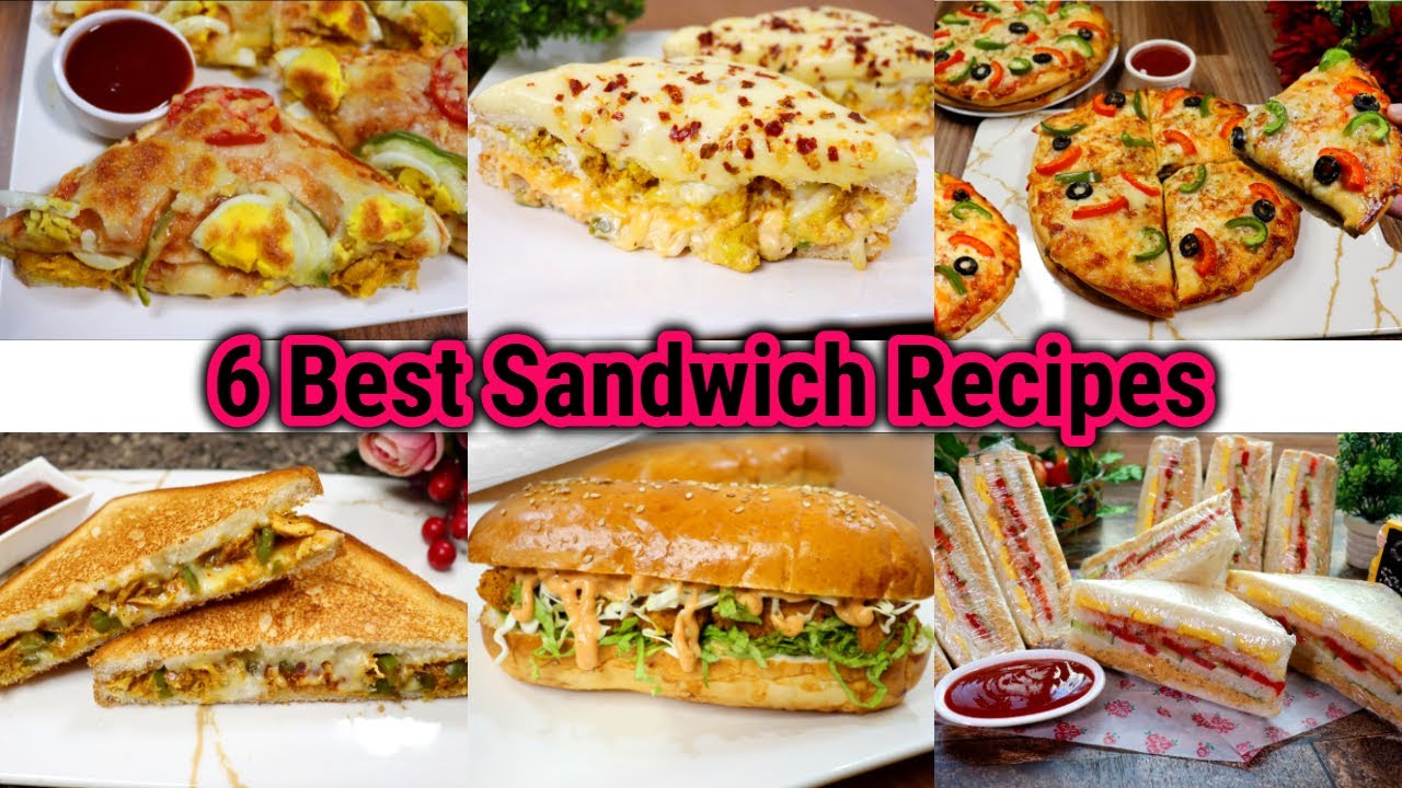 6 Winter Special Sandwich Recipe | Best Sandwich Recipe By Tasty Food With Maria