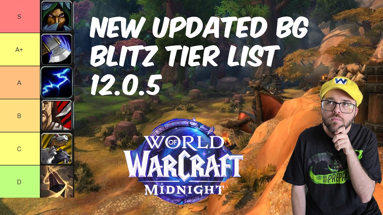 НОВЫЙ ОБНОВЛЕННЫЙ ТИР-ЛИСТ DPS ДЛЯ BLITZ! &mdash; Midnight PvP 12.0.5