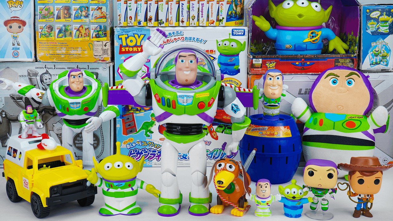 Pixar Toy Story Collection Unboxing Review | Toy Story Woody & Buzz Lightyear & Jessi & Zug