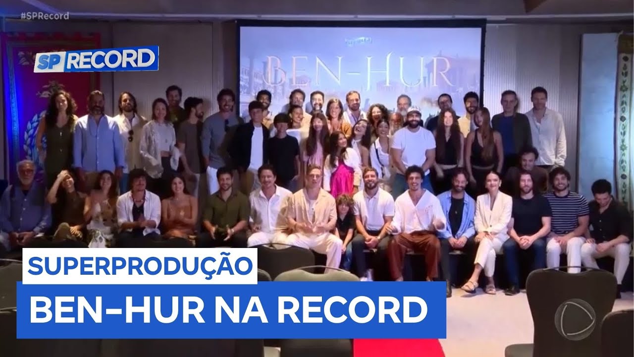 RECORD inicia gravações da série bíblica Ben-Hur no Rio de Janeiro