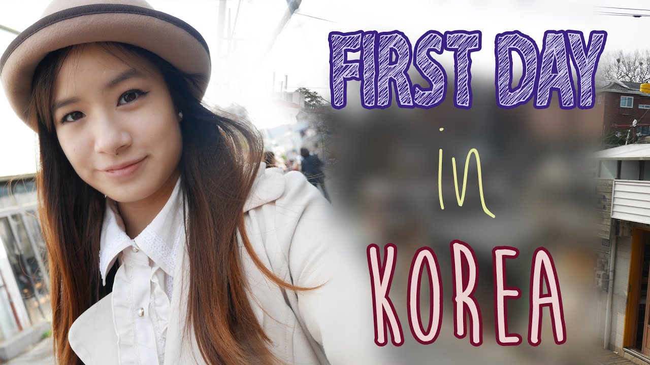 First Day in Korea | Shopping & Sightseeing