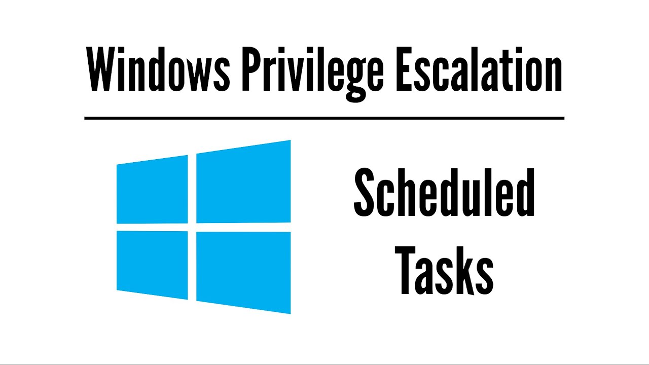 Scheduled Tasks