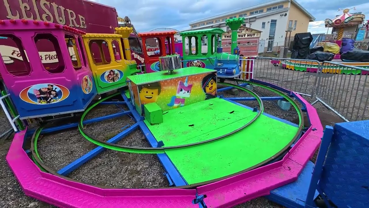 Behind The Scene's Look At A Fully Built Up Funfair Before Opening 10/3/2026