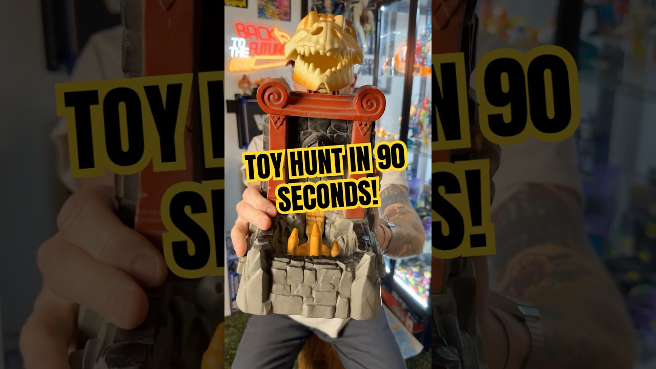 VINTAGE TOY HUNT in 90 Seconds #vintagetoys #motu #toyhunt #toycollector #retrotoys #retro