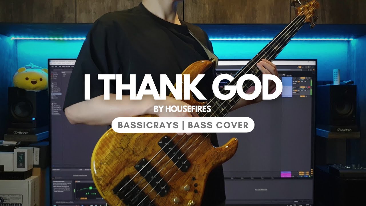 I Thank God | Housefires | Bass Cover (4K)