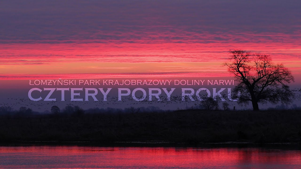 Łomżyński Park Krajobrazowy Doliny Narwi CZTERY PORY ROKU 4K