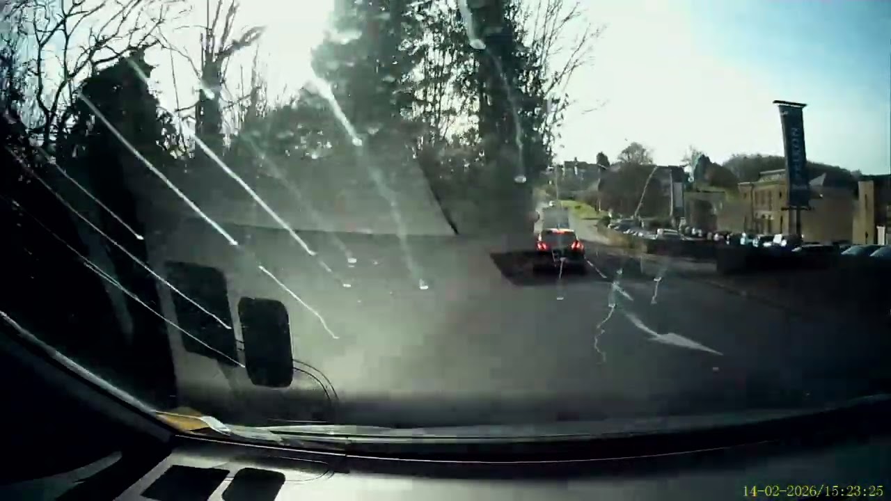 Dashcam Driving To Bristol From Bourton-on-the-Water