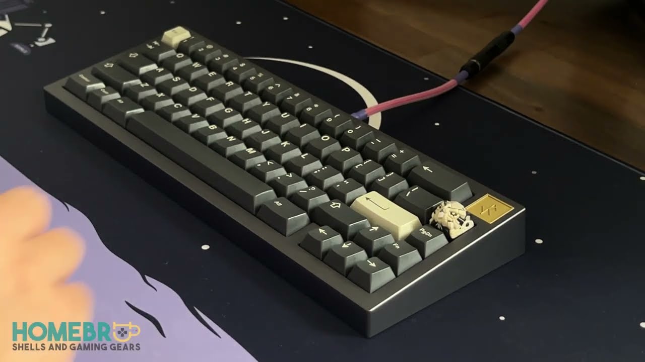 Cherry MX Ergo Clears on Iron165