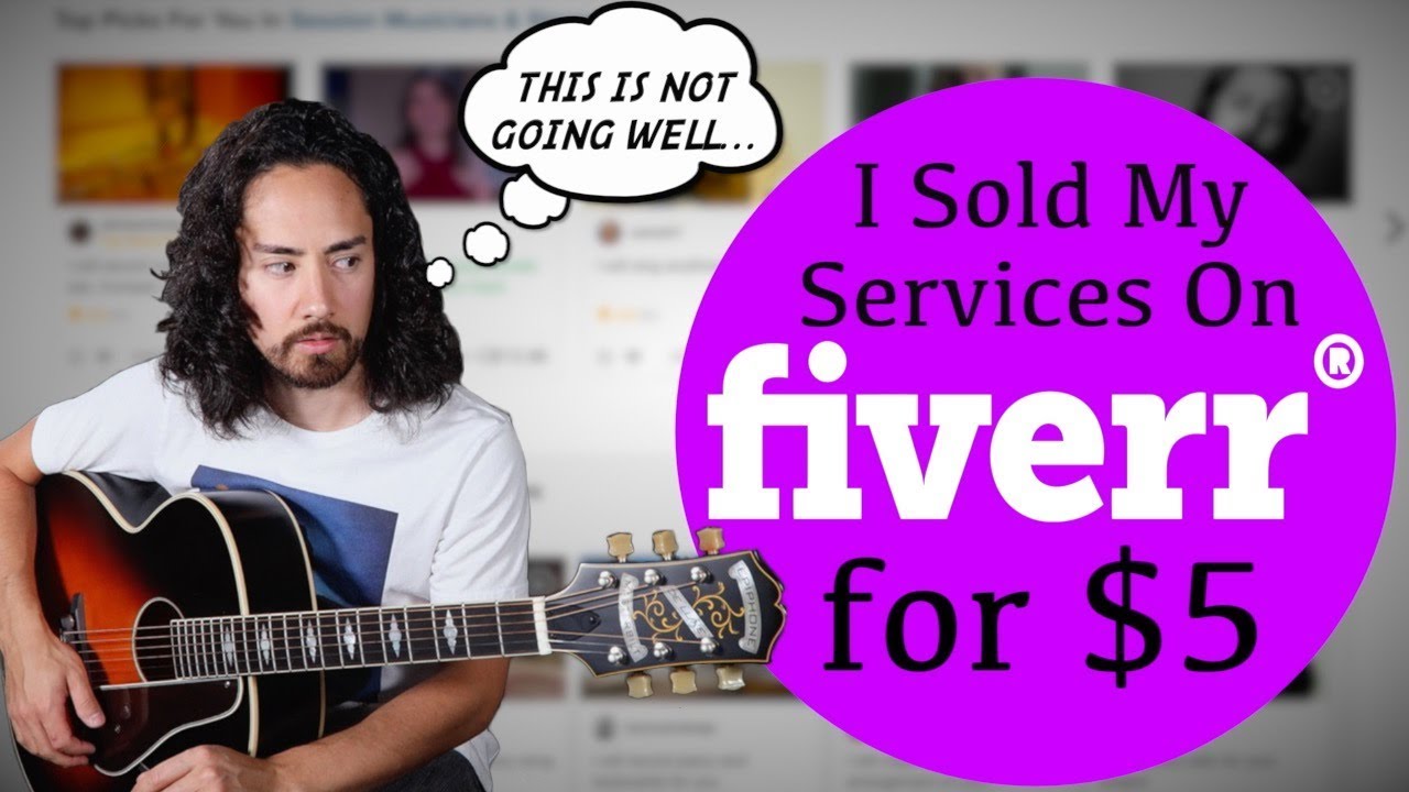 I Sold My Guitar Services on Fiverr