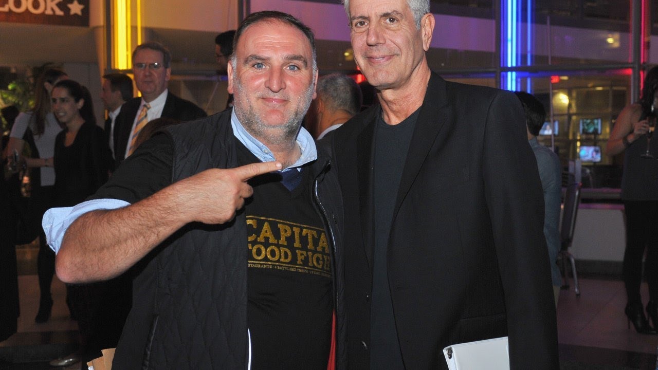 Chef José Andrés on Anthony Bourdain memories